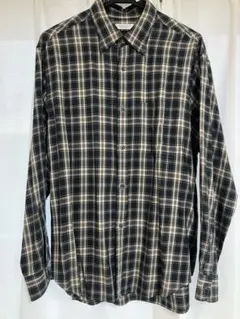 BEAUTY & YOUTH チェック柄長袖シャツ