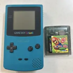 ゲームボーイカラー　GAME BOY COLOR ターコイズ　通電なし