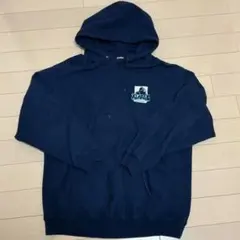 XLARGE ネイビー フード付き パーカー