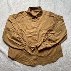 ベースメントオンライン マスタードシャツ 美品 ベルト付き