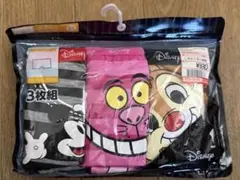 ミッキー・チシャ猫・デールのパンツ3枚セット