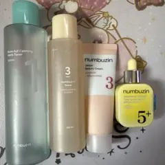 ナンバーズイン1 3 5 化粧水、クリーム、美容液下地まとめ売り