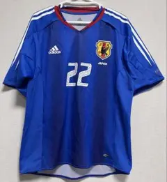 adidas サッカー日本代表 中澤佑二 ユニフォーム 22番