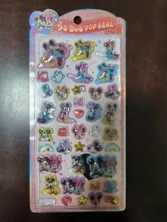 【人気】ボンボンドロップ ミッキー ミニー ディズニー うるちゅるポップシール