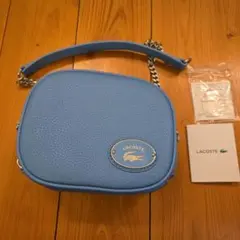 LACOSTE ショルダーバッグ ライトブルー