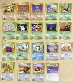 ポケモンカード旧裏 第2弾 ポケモンジャングルノーマルカード19枚セット③