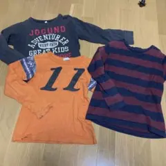 FO kids 、ユニクロ　、西松屋　トップス130 3枚セット