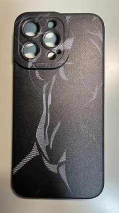 iPhone13プロ用ブラックグラフィックケース