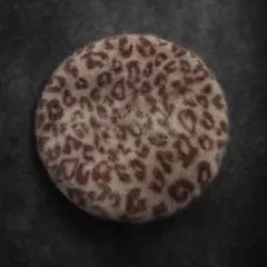 ヒョウ柄　豹柄　ベレー帽