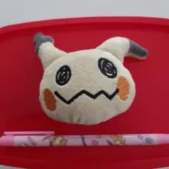 ポケモン☆新品☆ミミッキュヘアクリップ、イーブイボールペンセット