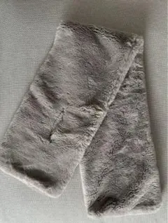 ファーマフラー グレージュ