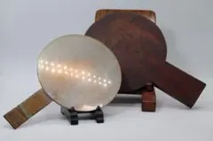 古鏡 銅製 古道具 藤原光林作 箱付 送料込み 260510 - メルカリ
