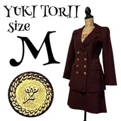 【金ボタン】【9】YUKI TORII セレモニースカートスーツ ダブル