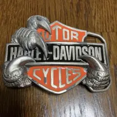 この価格以下には無理ですが売切り値下Harley-Davidsonバックル