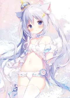 C108　しらたまこ　アイス屋　しろいいぬ　まろん　B2 タペストリー　しらたま C108 しらたまこ アイス屋 しろいいぬ まろん B2 タペストリー
