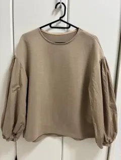 green label relaxing ドッキングカットソー　ボリューム袖