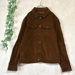 T060 バナナリパブリック コーデュロイジャケット M ブラウン