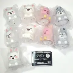 SKZOO ライトマスコット リービット　ジニレット　など　9点セット　ガチャ