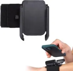【新品】スマホ アームバンドランニング 360度回転 取り外し可能 4-7インチのサムネイル