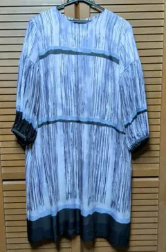 【極美品】ケイ　ハヤマ　プリュス　レディース　フリーサイズ　長袖　ワンピースのサムネイル