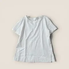 PLST Tシャツ 半袖カットソー トップス サイドスリット ストレッチ 無地のサムネイル