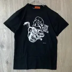 CALEE キャリー×ディズニー　ドナルドダック　Tシャツ　ブラック
