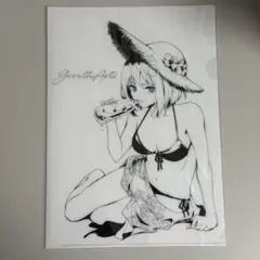 満月シオン GrowthArts クリアファイル
