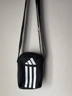 adidas ショルダーバッグ 黒/白
