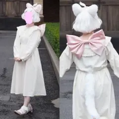わ*め様 シチリアの追憶サイズ クラシカルロングメイド服 ハンドメイド