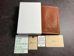 《美品》Dakota ダコタ ピアッタ 薄型 二つ折り財布 折り財布 ブラウンのサムネイル
