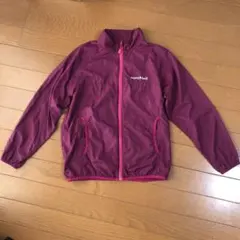 mont-bell シャカシャカ ナイロン ジャケット 子供 130cm