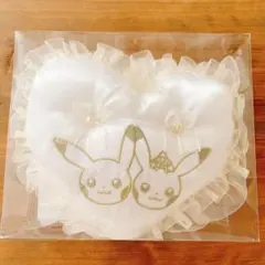 ピカチュウ リングピロー ポケモン ピカチュウ リングピロー 結婚式 - メルカリ