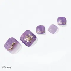 ohora Disney ラプンツェルネイルシール フット用