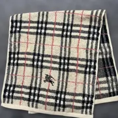 新品 未使用】バーバリー フェイスタオル BURBERRY ノバチェック 西川