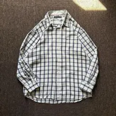 TOMMY HILFIGER トミーヒルフィガー チェックシャツ 長袖 L 古着