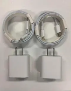 iPhoneタイプc ケーブル2m  1.5m 20w 急速充電器2セットj