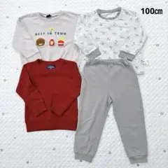 パジャマ•トップスまとめ売り　100㎝