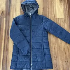 は*る様 Mizuno ブレスサーモネイビー ダウンコートフードMジョギング