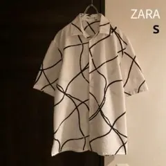 ZARA モノトーン 白黒 シアサッカーのサムネイル