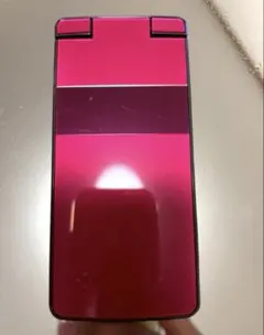 SHARP SH011 au 携帯電話本体 ピンク ガラケーのサムネイル