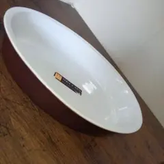 kinto table d hote オーブン　オーバル皿　　茶　中型　ブラウンのサムネイル