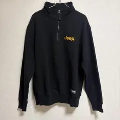 Jeep ハーフジップ スウェット