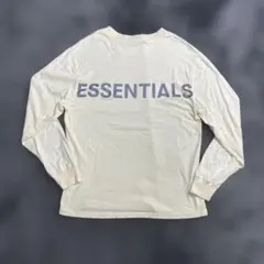 FEAR OF GOD ESSENTIALS 長袖Tシャツ　ロンT ロゴ
