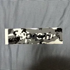 2020AW supreme ステッカー ”迷彩ロゴ”ブラック