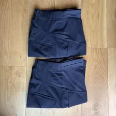 ユニクロ　スマートマタニティアンクルパンツ　S ネイビー　2着