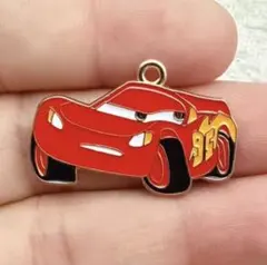 カーズ ライトニングマックィーン メタルチャーム キーホルダー