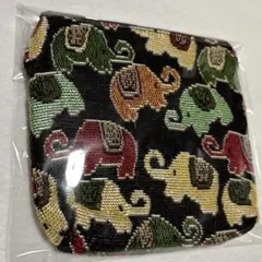 【新品・未使用】タイ直輸入 象柄ポーチのサムネイル