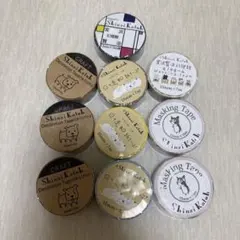 シール堂 マスキングテープ 10個セット まとめ売り① Shinzi Katohのサムネイル