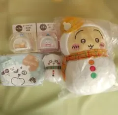 ちいかわくじ　まとめ売り　うさぎ　モモンガ　オーナメント　ポーチ