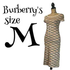 【高級】【M】Burberry's ノバチェック ワンピース レディースのサムネイル